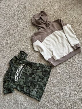 abercrombie kids Hoodie & shirt